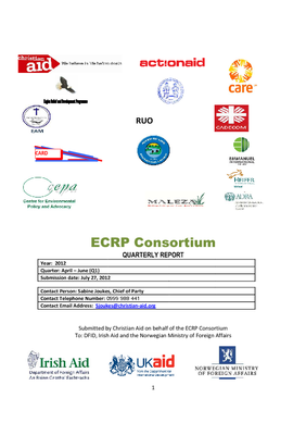 ECRP  April - June 2012 Narrative Report.pdf